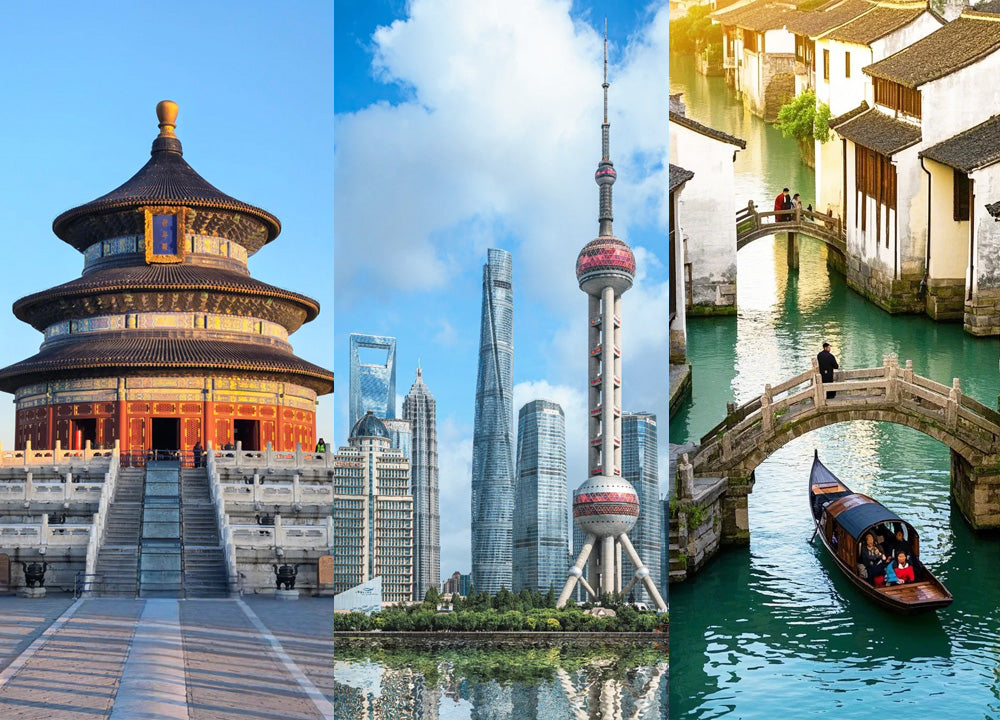 8 Days Beijing Shanghai Wuzhen Tour