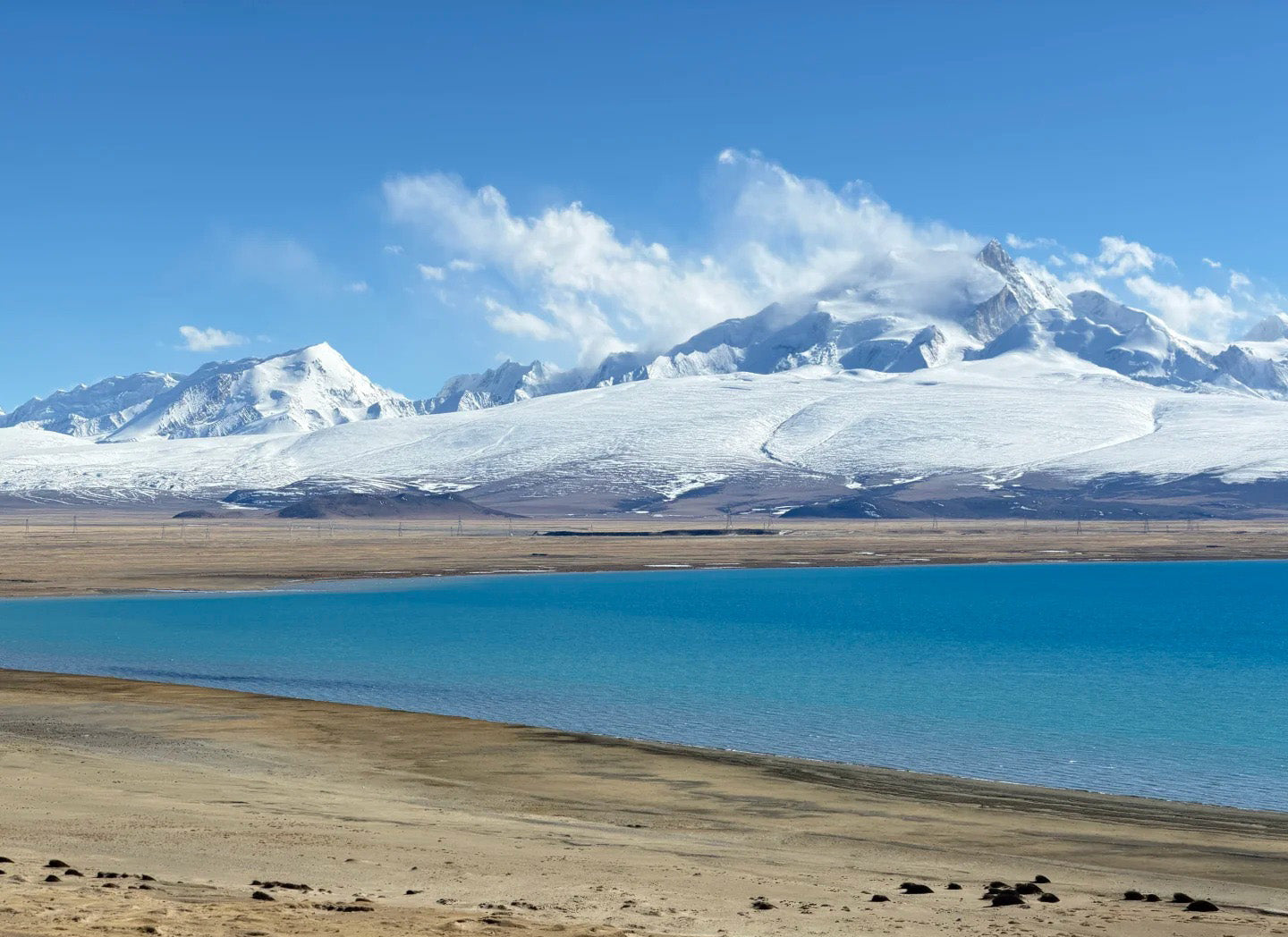 Recorrido de 7 días por tierra desde Lhasa y Katmandú, pasando por el campamento base del Everest